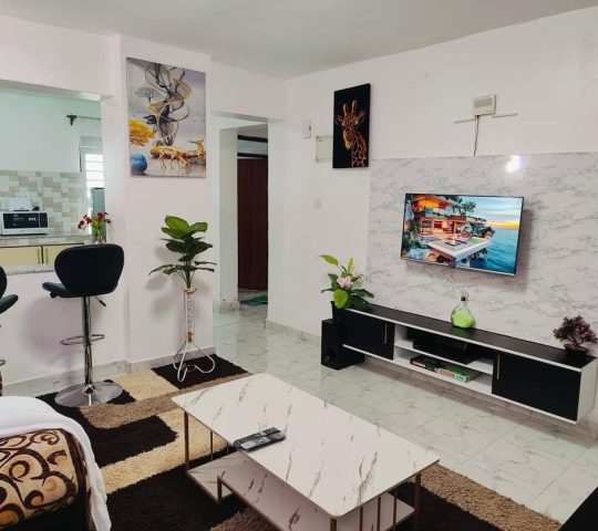 Furnished 2 bedroom Airbnb at Membly